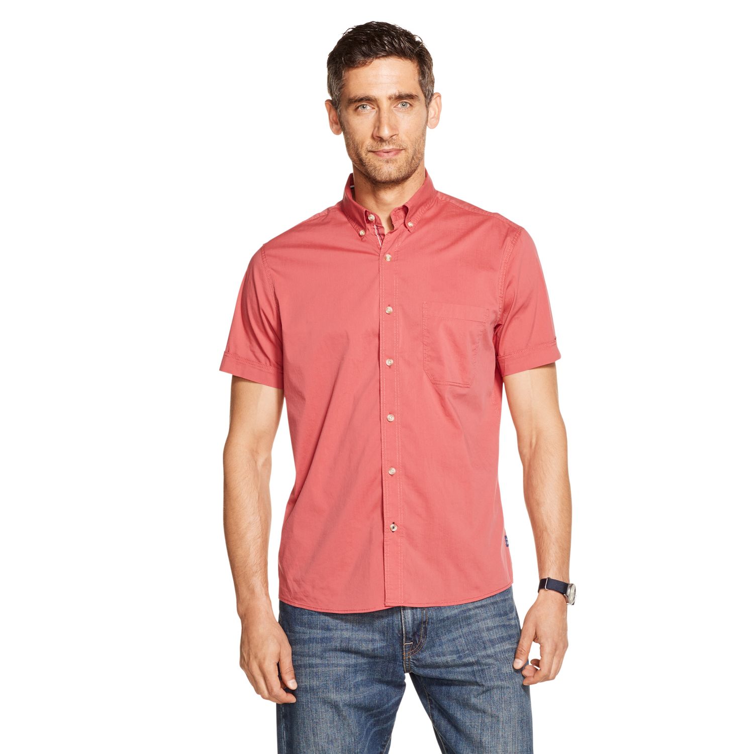 Never Tuck Classic-Fit Button-Down Shirt